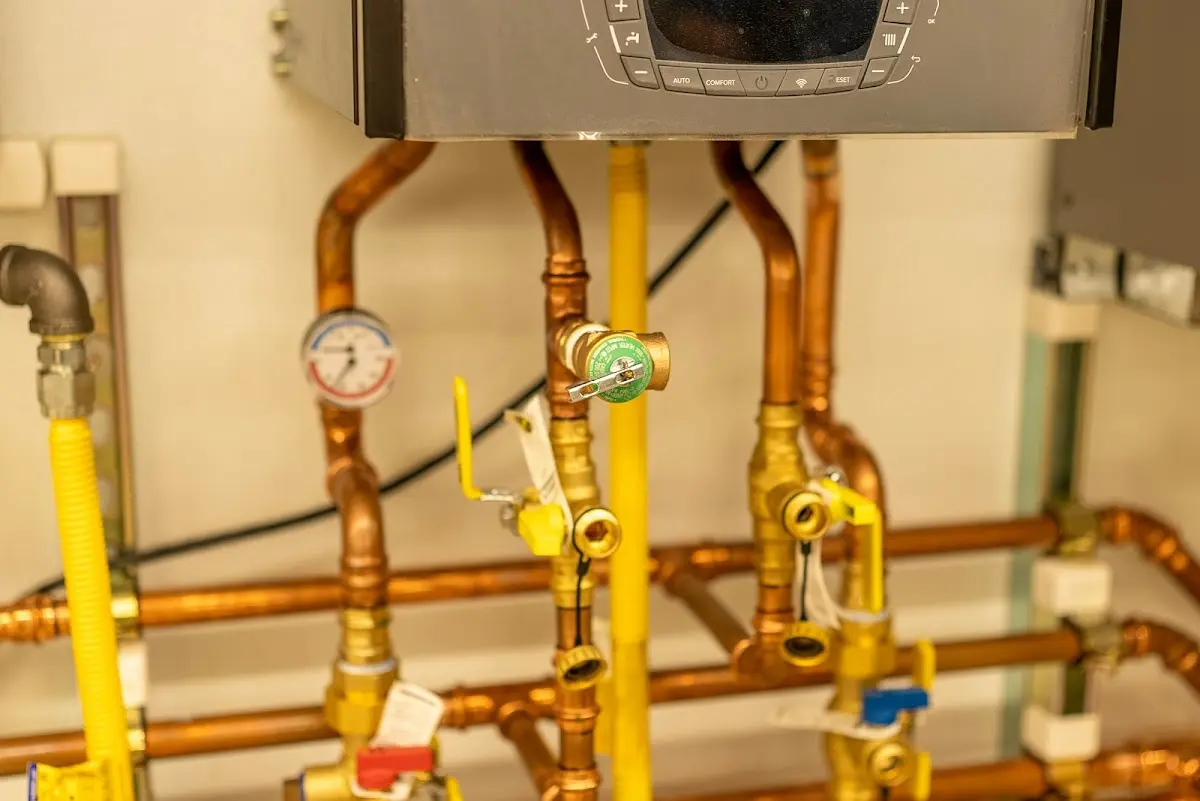 Licensed technician providing Water Heater Installation for a homeowner in Olivarez